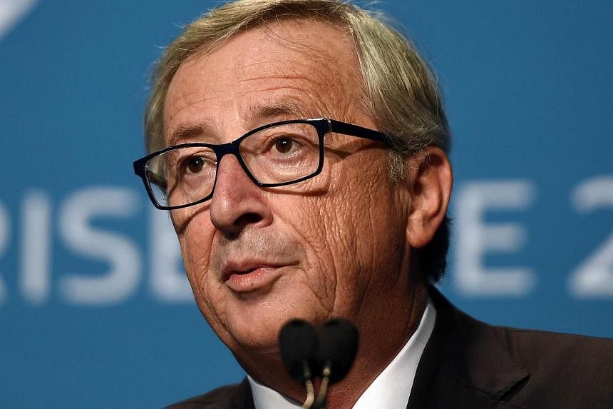 The plan is the cornerstone of European Commission chief Jean-Claude Juncker's five-year agenda to jumpstart the EU's moribund economy. -- PHOTO: AFP