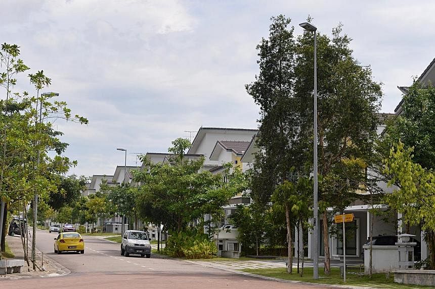 Property in East Ledang, one of the developments in Nusajaya in Iskandar Malaysia in the southern Johor state.&nbsp;A weakening economy at home and the prospect of higher interest rates on the horizon seem to have cooled Singaporean investors' fervou