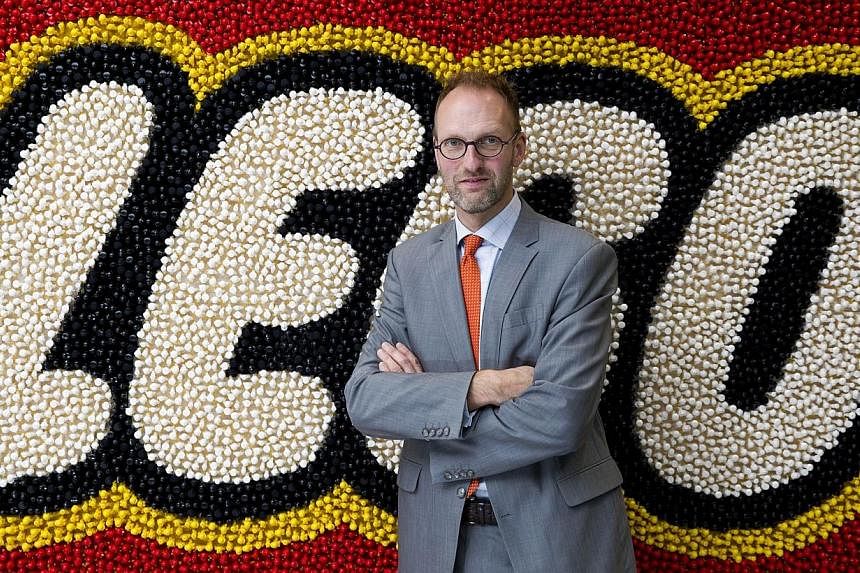 Chief Executive Officer of Lego, Joergen Vig Knudstorp, poses for a portrait in central London on Nov 28, 2014.&nbsp;Generations of children worldwide have grown up loving Lego and the popularity of tablets and video games will not change that, the c