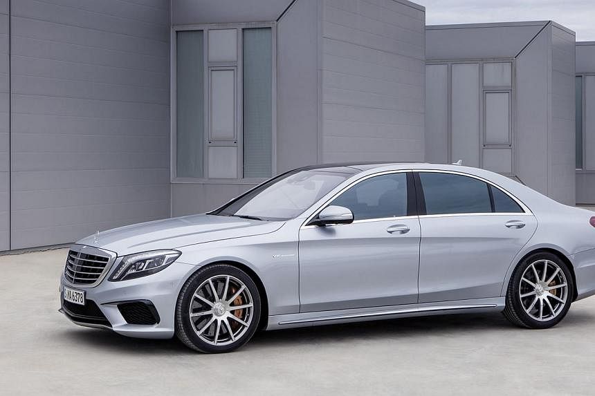 The Mercedes-Benz S63 AMG can hit 100kmh in four seconds despite weighing almost two tonnes.