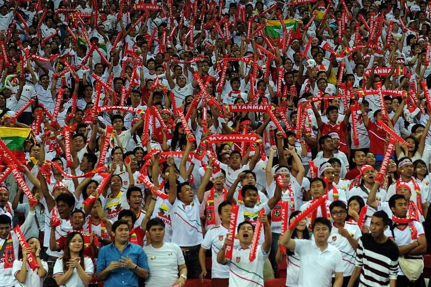 Myanmar fans, who turned out in droves to watch the match against Singapore on Wednesday, are upset that not more tickets are made available for them to catch the tie against Thailand today. They insisted they are not trouble-makers.