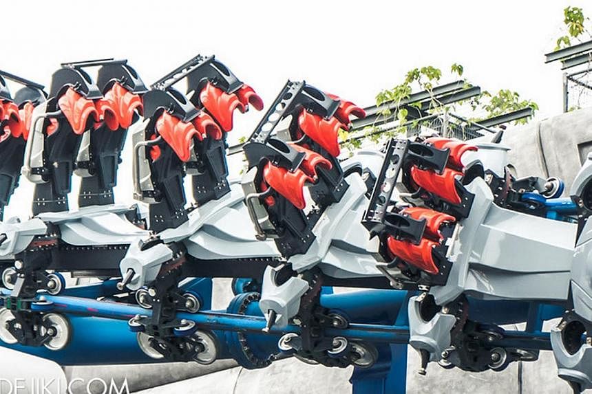 Tests on the new two-seater ride vehicles have begun. Universal Studios Singapore said it will have a more specific launch date soon.