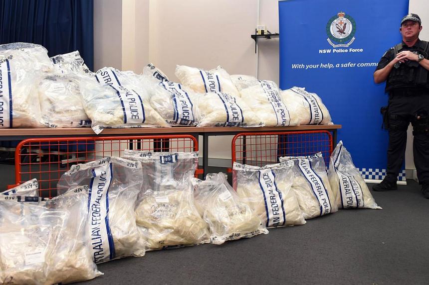 Six men in Australia charged in 1.66b drug smuggling case The Straits Times
