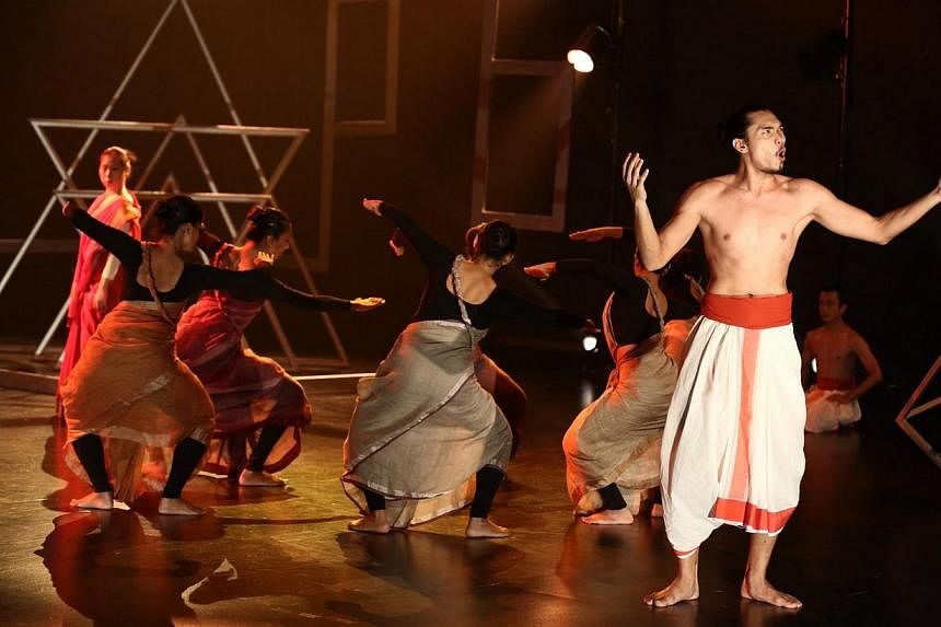 The Blind Age.&nbsp;Chowk Productions, headed by Raka Maitra, has been at the forefront in exploring the contemporising of traditional Indian dance. -- PHOTO: THE ESPLANADE