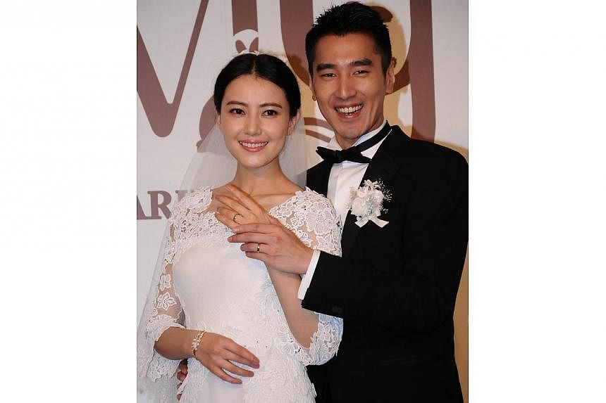 Taiwanese-Canadian actor Mark Chao capped his wedding to Chinese star Gao Yuanyuan with an after-party that lasted till the wee hours last Saturday. -- PHOTO: XINHUA