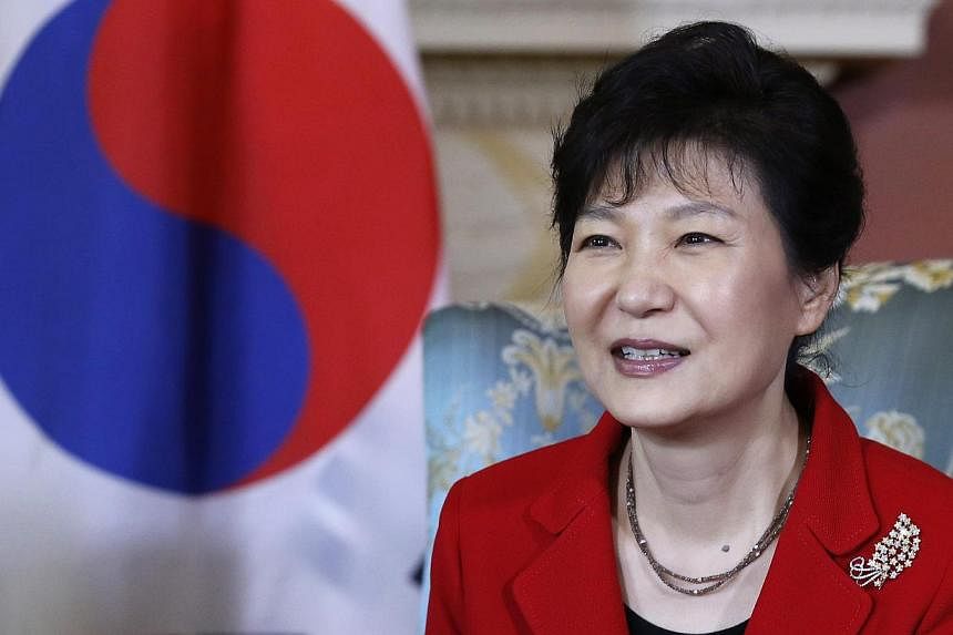 Ms Park Geun Hye says it was&nbsp;time to reveal the truth so that people would not be thrown into confusion any more. -- PHOTO: REUTERS