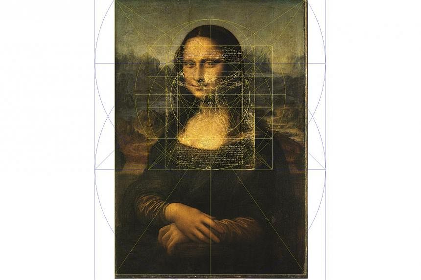 Leonardo da Vinci's Mona Lisa at the Louvre, Paris. -- PHOTO: THE MONA LISA FOUNDATION