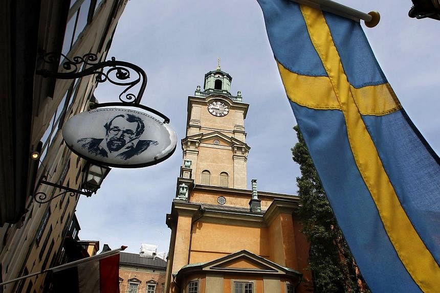 The Stockholm Cathedral is seen in Gamla Stan or the Old Town district of Stockholm. Sweden's canny social policies are the reason so many of its baby boomers are choosing to keep going to the office. --PHOTO: REUTERS