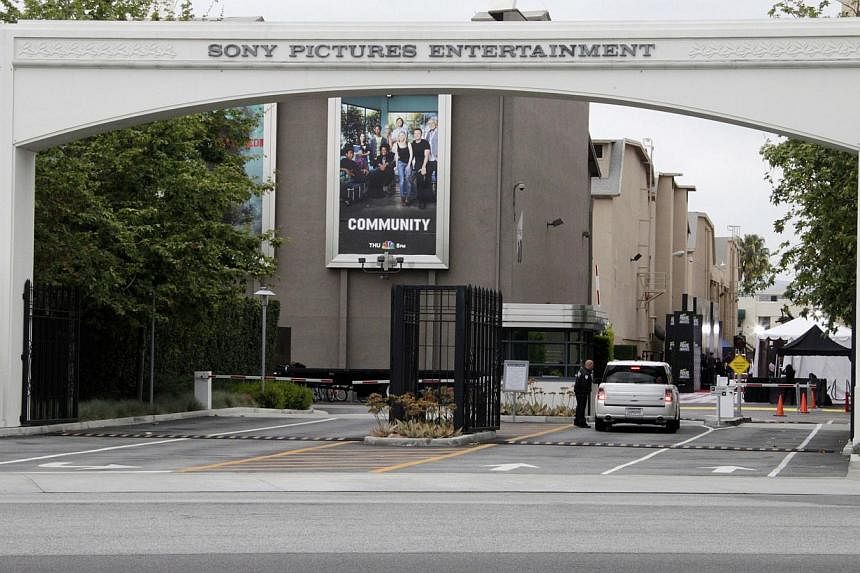 An entrance to Sony Pictures Entertainment is pictured in Culver City, California in this April 14, 2013 photo. -- PHOTO: REUTERS