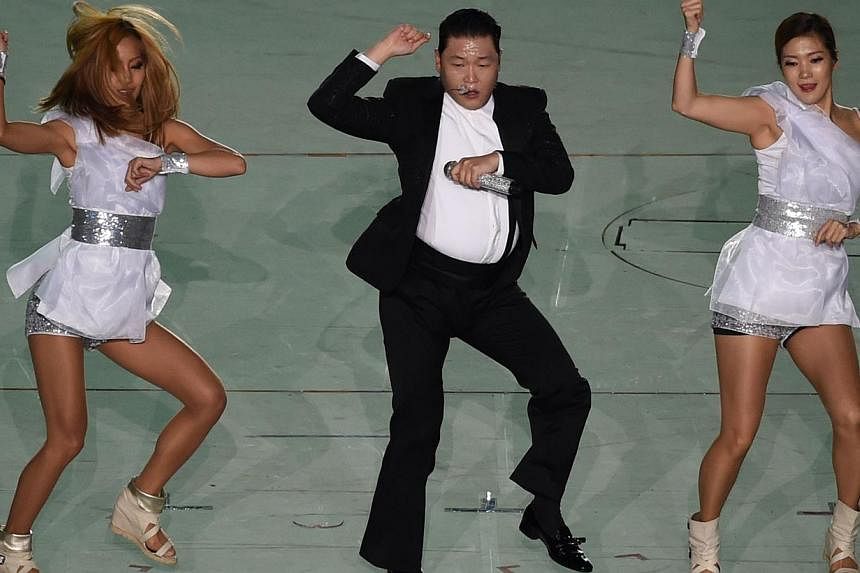 YouTube said the 2012 song by &nbsp;Psy this week reached the maximum number of views that its counter had imagined to be conceivable. -- PHOTO: AFP