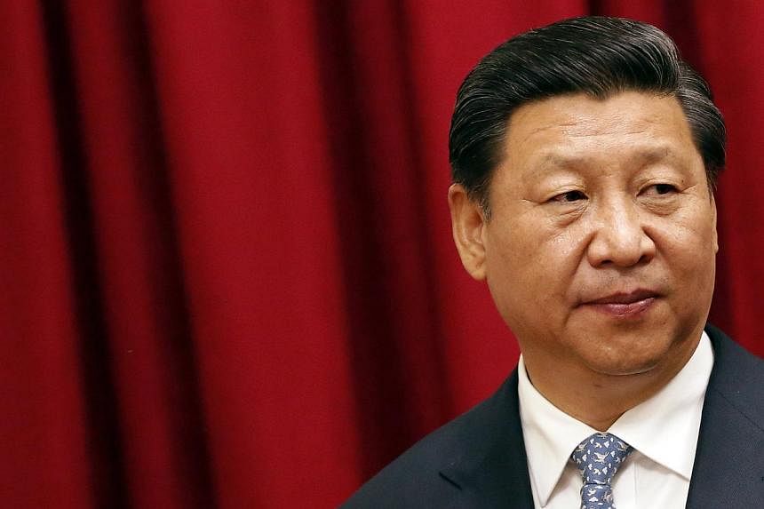 US President Barack Obama said on Wednesday that Chinese President Xi Jinping (above) has consolidated power more quickly than any Chinese leader in decades and that is raising human rights concerns and worrying China's neighbours. -- PHOTO: REUTERS