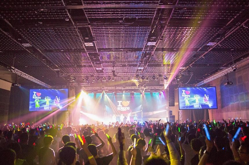 Anime Festival Asia 2014 will feature the I Love Anisong Concert of Japanese artists (above), and also cosplay guest stars such as Kaname from Japan. -- PHOTO: ANIME FESTIVAL ASIA 2014/SOZO