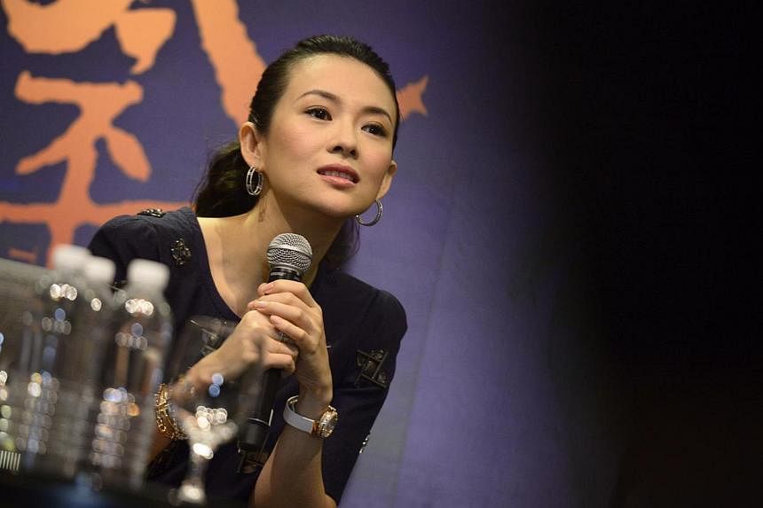 Actress Zhang Ziyi appears in The Crossing, the latest epic from director John Woo. -- ST PHOTO: MARK CHEONG