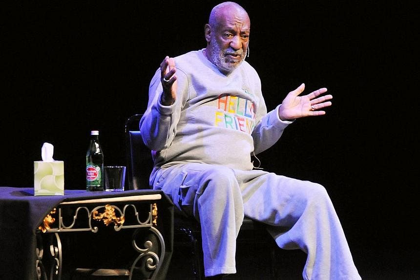 Bill Cosby performing in Melbourne, Florida, in November 2014. A vandal scrawled the word "rapist" on Bill Cosby's star on the Hollywood Walk of fame on Friday, in the latest unwanted news for the embattled veteran comic. -- PHOTO:&nbsp;AFP&nbsp;