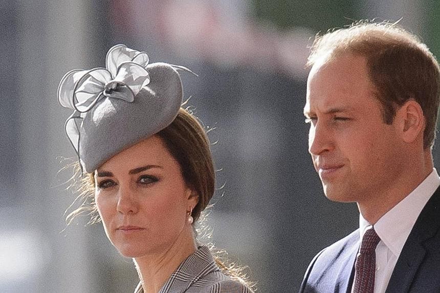Prince William and his pregnant wife Kate head to New York on Sunday for a glitzy visit that marks a step up in their role representing Britain abroad, royal commentators said. -- PHOTO: REUTERS