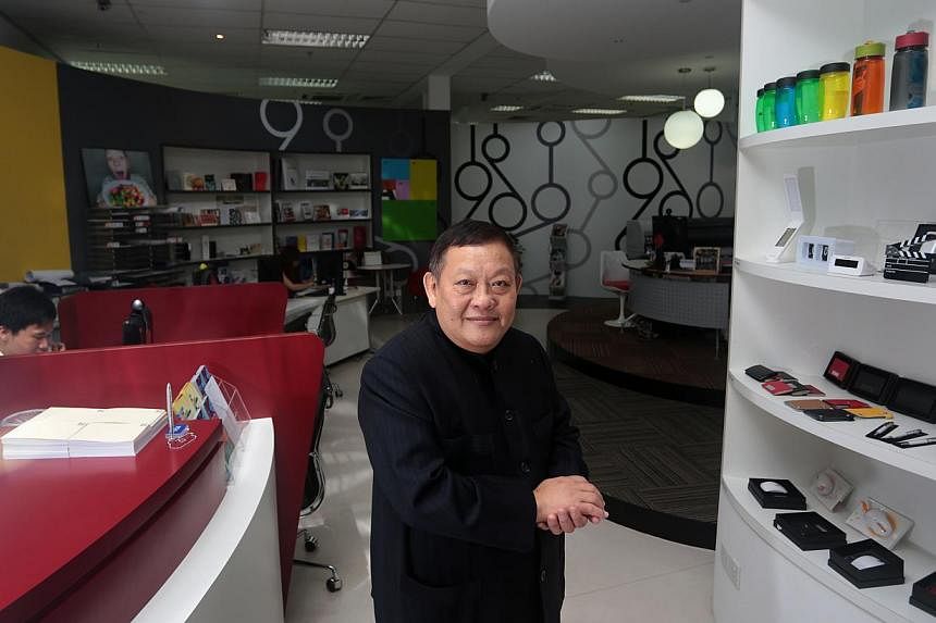 Fong Kah Kuen, founder and chief executive of locally-listed printing firm, Xpress Holdings.&nbsp;-- PHOTO: ST FILE