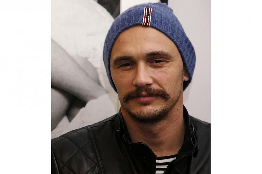 In the sketch, James Franco listed some upcoming revelations, including that "my email is CuterThanDaveFranco@aol.com. My password is LittleJamesyCutiepie". -- PHOTO: AFP&nbsp;