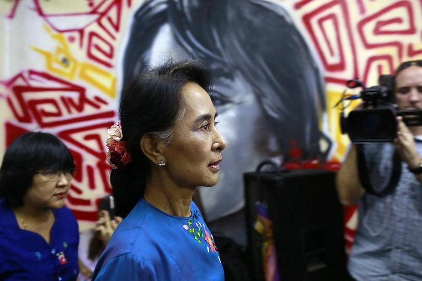Myanmar's military has jailed an officer for two years for signing a petition, spearheaded by Nobel laureate Aung San Suu Kyi's National League for Democracy, that supported a constitutional amendment to reduce the army's role in politics, the office