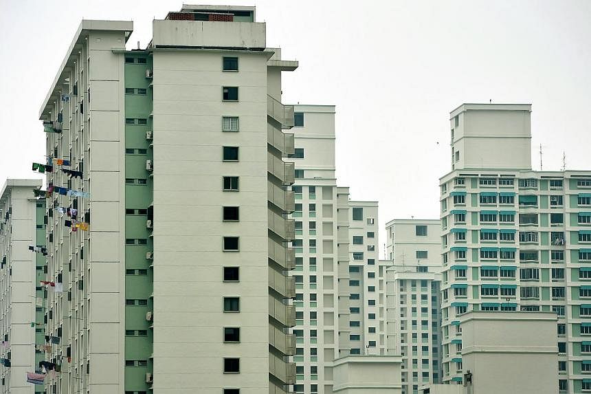 The revised Housing Board resale price index will take into account more differences between flats and strip away their effects to get a clearer picture of price changes over time. -- PHOTO: ST FILE&nbsp;