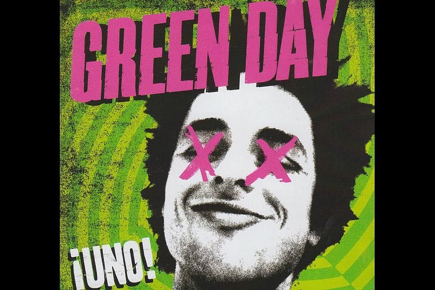 Green Day CD cover from 2012. -- PHOTO: WARNER MUSIC