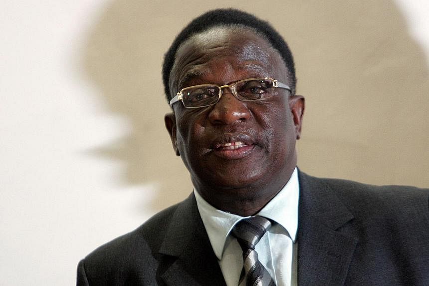 Emmerson Mnangagwa has been waiting for his moment to shine for over 30 years. -- PHOTO: AFP