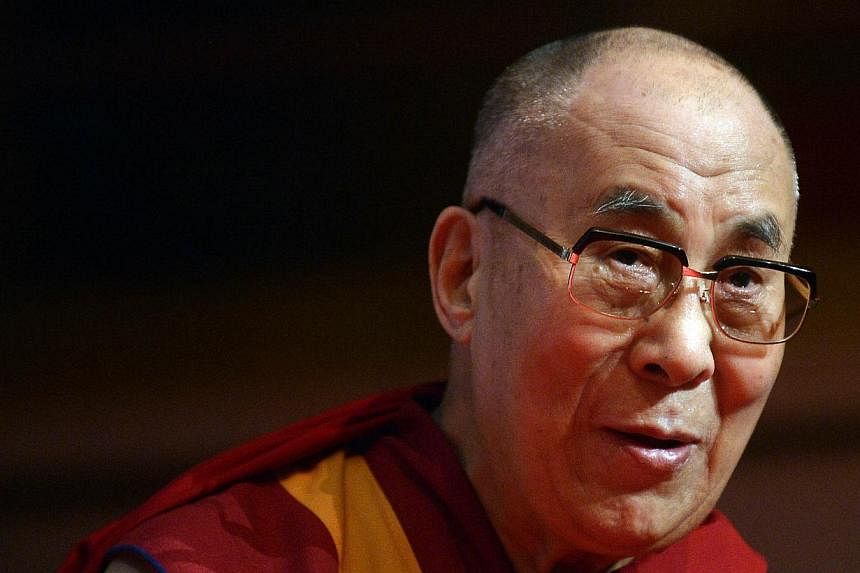 The Tibetan spiritual leader the Dalai Lama speaks on Dec 12, 2014, during the 14th World Summit of Nobel Peace Laureates in Rome.&nbsp;Pope Francis has denied a private audience to the Dalai Lama because it could harm the Holy See's already fraught 