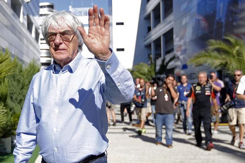Formula One supremo Bernie Ecclestone (above) has dismissed talk of a new chairman trying to "rein him in" and says he plans to continue running the company as if he owned it. -- PHOTO: REUTERS