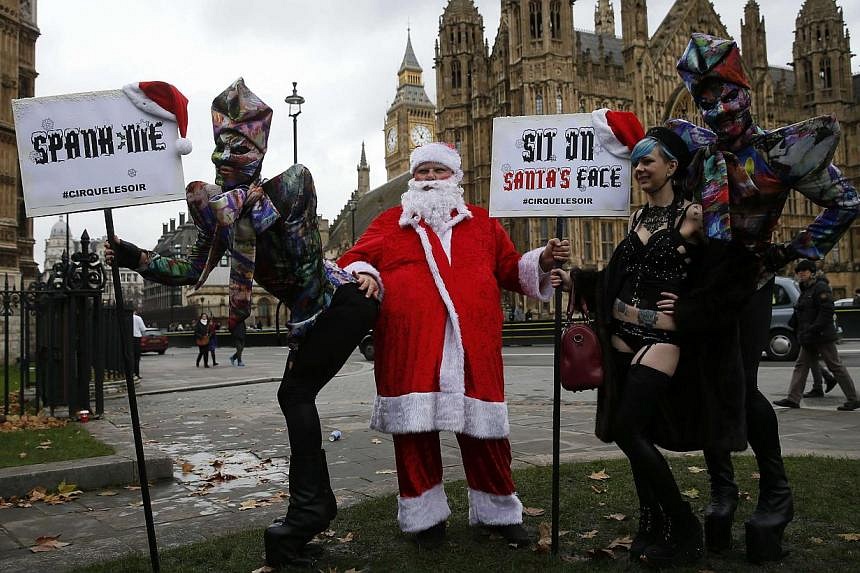 Sex Protest Outside British Parliament Over Porn Censorship The Straits Times 3478