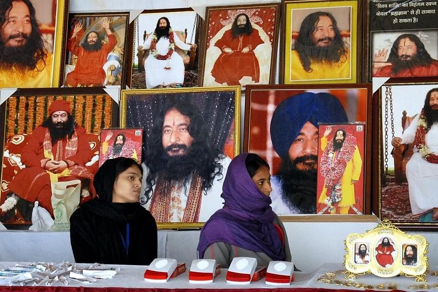 Devotees of a dead guru who has been in a freezer in northern India since January won a court battle on Monday delaying his cremation for at least another seven weeks.&nbsp;-- PHOTO: AFP
