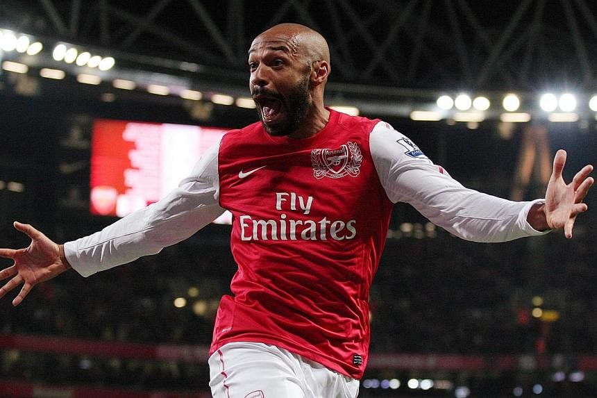 French striker and former Arsenal great Thierry Henry announced Tuesday he was retiring from professional football after two decades in the game to become a TV analyst. -- PHOTO: ACTION IMAGES