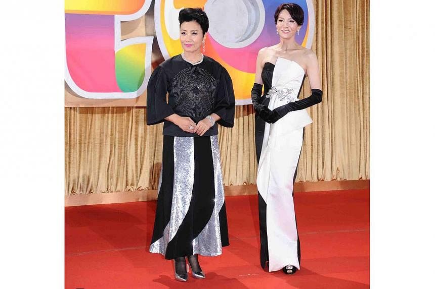 Liza Wang and Carol Cheng. -- PHOTO: TELEVISION BROADCASTS LIMITED