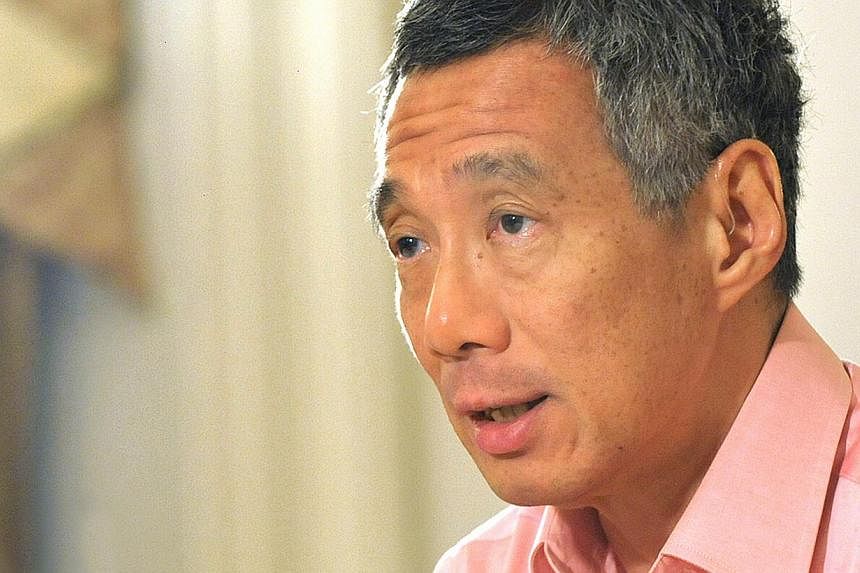 Singapore Prime Minister Lee Hsien Loong. -- PHOTO: ST FILE&nbsp;