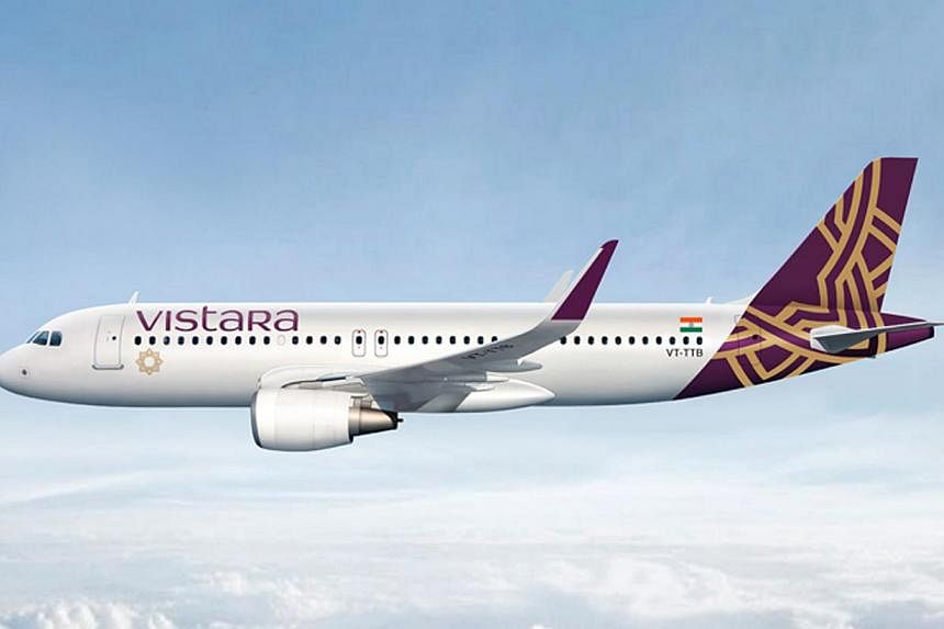 Indian carrier Vistara, a tie-up between Singapore Airlines (SIA) and Indian conglomerate Tata, has obtained approval to start operations. -- PHOTO: SIA