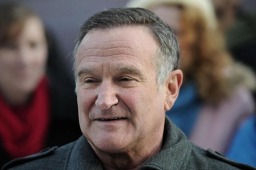 Robin Williams, known for his high-energy, rapid-fire improvisation and clowning, was found dead on Aug 11 at his home in Marin County, north of San Francisco. -- PHOTO: AFP