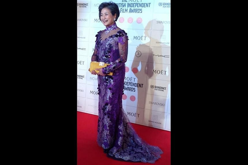 Actress Cheng Pei Pei, whose recent works include indie drama Lilting, Cambodian-British writer-director Hong Khaou's debut feature, for which she was nominated for Best Actress at the British Independent Film Awards (above). -- PHOTO: ECHELON TALENT