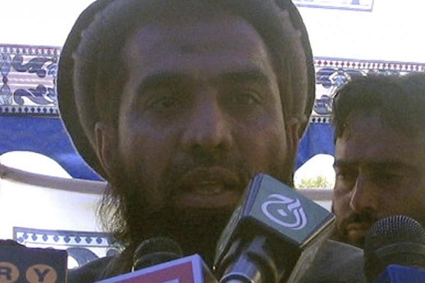 Zaki-ur-Rehman Lakhvi speaks during a rally in this April 21, 2008 file photo.&nbsp;India said Thursday that a Pakistan court's decision to grant bail to the alleged mastermind of 2008 terror attacks in Mumbai was unacceptable and demanded immediate 