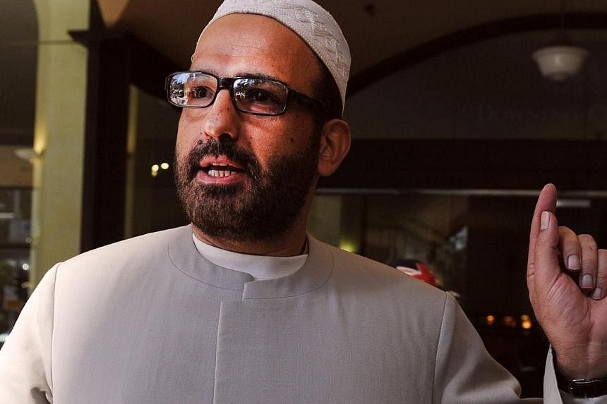An April 18, 2011 image shows Man Haron Monis, the man behind the Lindt Cafe terror attack in Sydney, Australia. Lawyers who defended the self-styled Islamic cleric on a string of charges and the magistrate who bailed him have received deaths threats