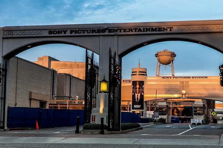 The Sony Pictures headquarters in Culver City, California. -- PHOTO: AFP