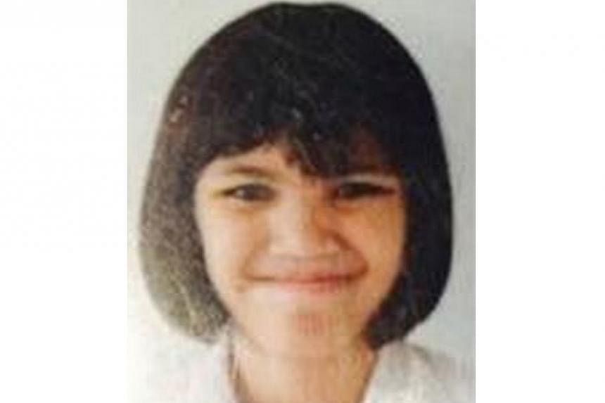 The police are searching for a 12-year-old Malay girl last seen at Toa Payoh bus interchange at 6.50am on Dec 22, 2014. -- PHOTO: SINGAPORE POLICE FORCE/TWITTER