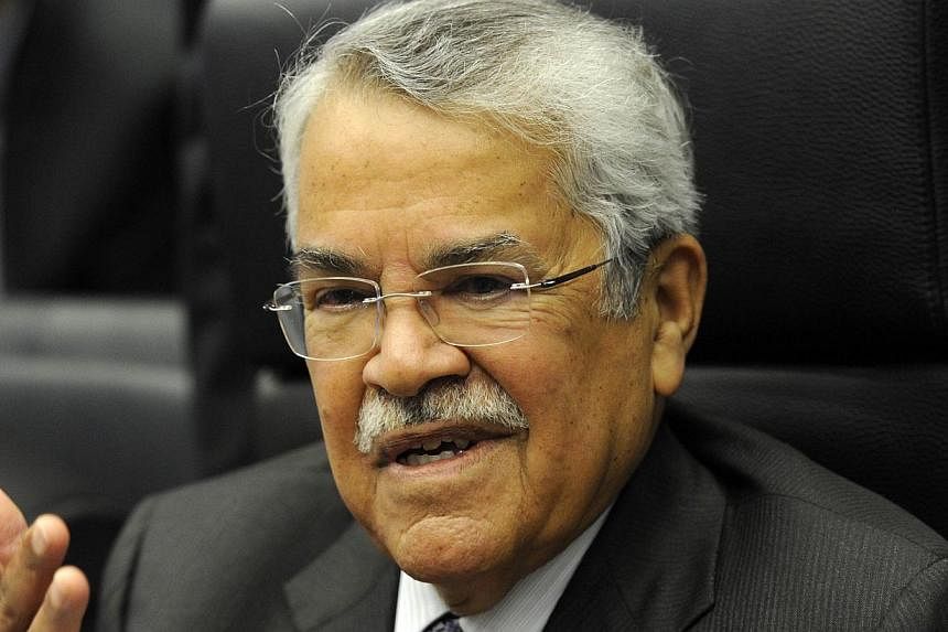 Saudi Oil Minister Ali al-Naimi attends a press conference ahead of the166th ordinary meeting of the Organization of the Petroleum Exporting Countries, OPEC, at their headquarters in Vienna, Austria on Nov 27, 2014.&nbsp;Saudi Arabia is prepared to i