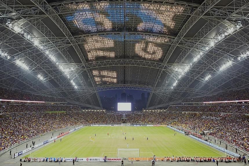 The Singapore Sports Hub has signed on Canon Singapore as its latest Founding Partner in a three-year deal announced on Monday. -- PHOTO: SINGAPORE SPORTS HUB