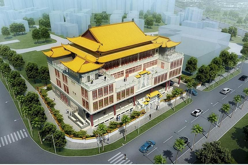 When completed in 2017, BW Monastery's four-storey complex in Woodlands Avenue 6 will have classrooms, a library, clinic and dormitories, as well as a restaurant, offices and a multi-purpose hall.