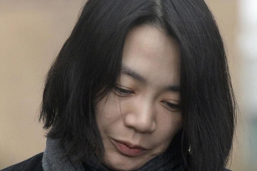 Cho Hyun-ah, also known as Heather Cho, daughter of chairman of Korean Air Lines. South Korean prosecutors requested on Wednesday a detention warrant for the former executive who delayed a flight because she was unhappy about how she was served nuts 