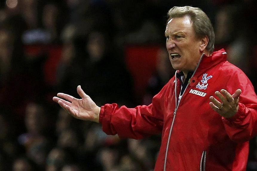 Premier League strugglers Crystal Palace sacked manager Neil Warnock on Saturday, the BBC reported. -- PHOTO: REUTERS