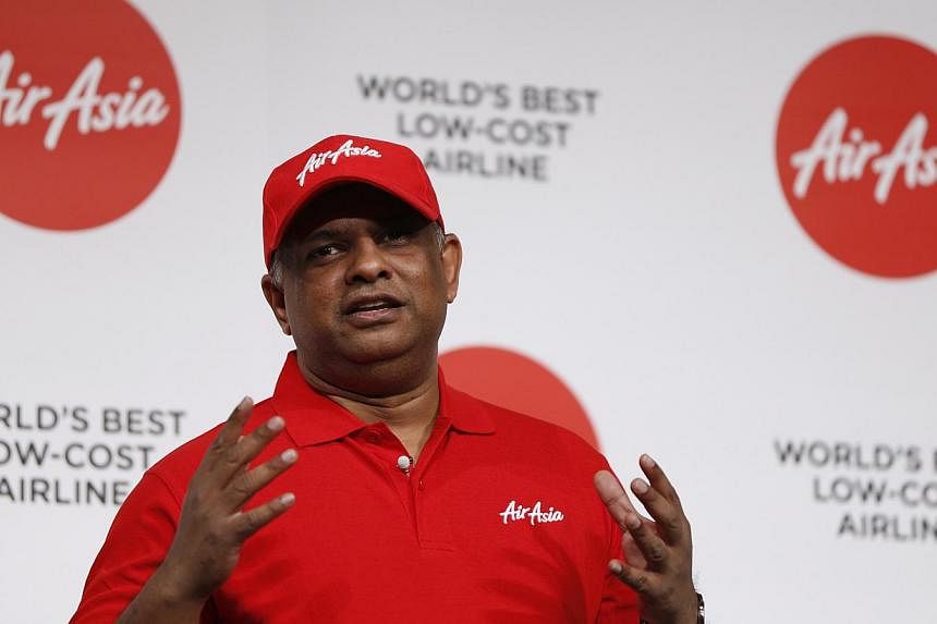 AirAsia CEO Tony Fernandes is heading to Surabaya to lend support for the search operation for missing Indonesia AirAsia flight QZ8501. -- PHOTO: REUTERS