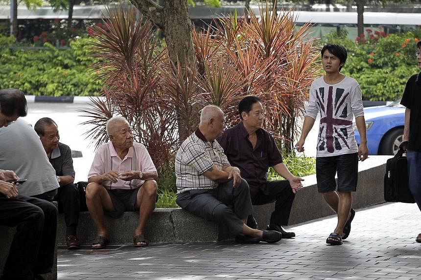 Citing a recent trend of unhappiness between the elderly and the younger generation in Japan, Mr Lee said this serves as a "cautionary tale" for Singapore. -- PHOTO: ST FILE