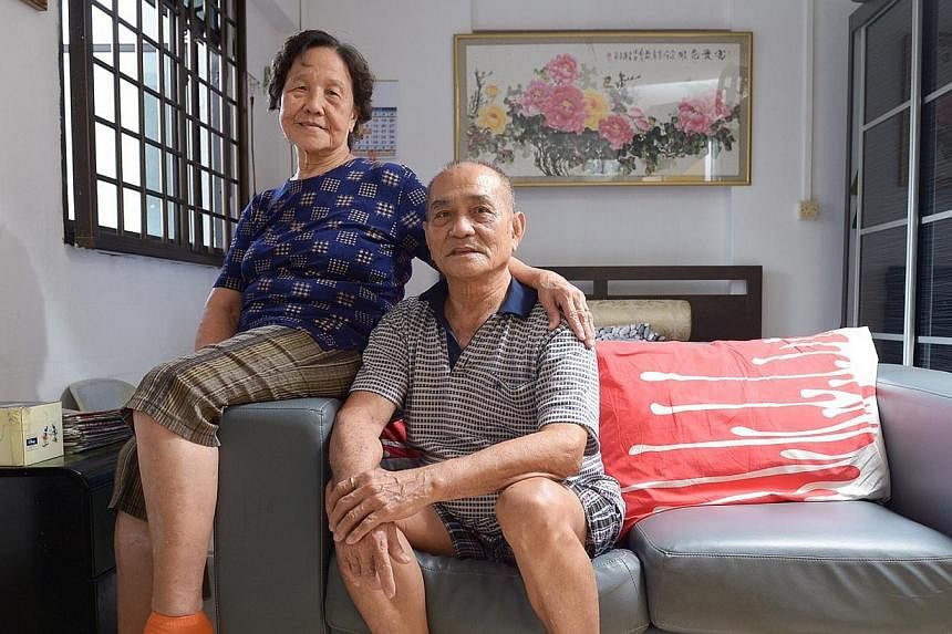 Mr Poh Khuat, 75, and his wife, Madam Kang Ngo Hwee, 77, say the enhanced medication subsidies will help keep their expenses down.