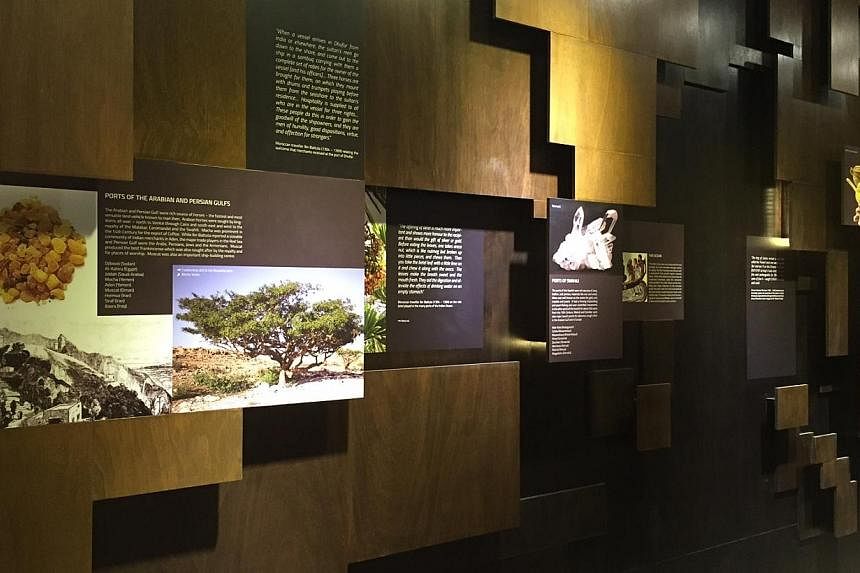 The Nagore Dargah Indian Muslim Heritage Centre, located in Telok Ayer, on Tuesday launched a new gallery featuring the histories of the community's pioneers. -- ST PHOTO: AUDREY TAN