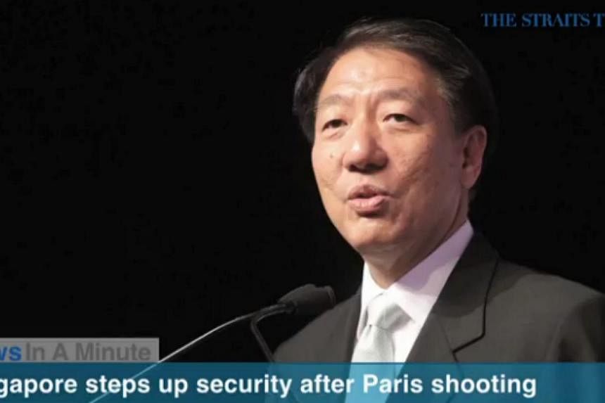 In today's News In A Minute, we look at Singapore stepping up its security patrols and surveillance in relevant areas in light of the Paris shooting. -- PHOTO: RAZORTV SCREENGRAB