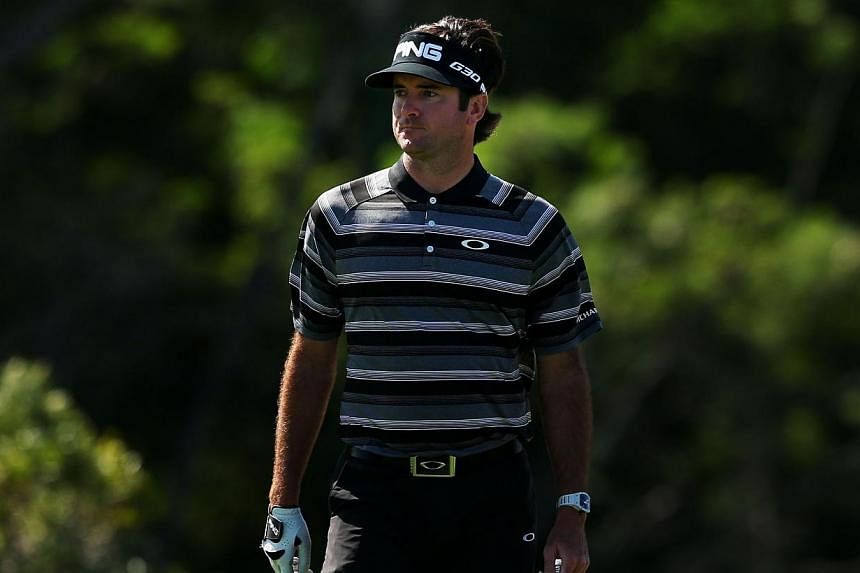 Reigning Masters champion Bubba Watson (above) tops a field of 34 players at this week's US PGA Tournament of Champions in the first event of 2015 after a seven-week holiday break. -- PHOTO: AFP